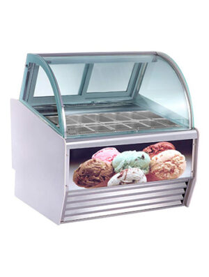 Heladera full vision 12 pozas