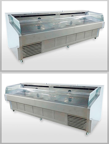 Exhibidora conservadora de avicola