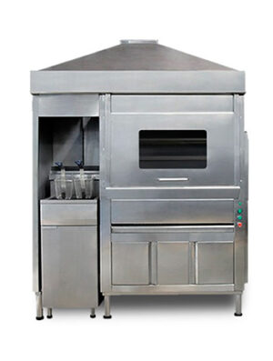 Horno pollero 2 en 1